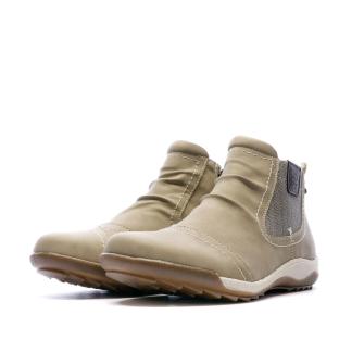 Bottines Beige Femme Relife Jilspray vue 0