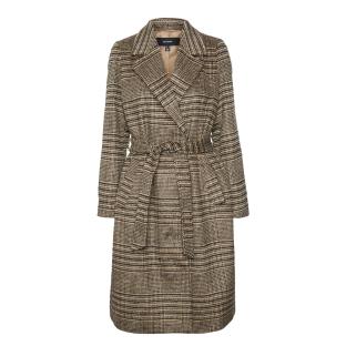 Brauner Mantel Frau Vero Moda Luck Ansicht 0
