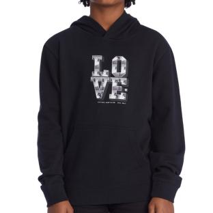 Sweat à Capuche Noir Garçon Dc shoes Blabac vue 0