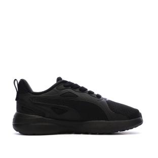 Baskets Noires Garçon Puma Soft Cosmic vue 0