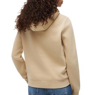 Sweat à Capuche Beige Moyen Femme Tommy Hilfiger Flag vue 0