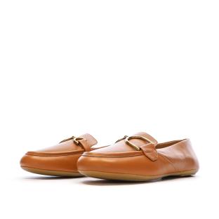 Mocassin Marron Femme Geox Palmaria vue 0