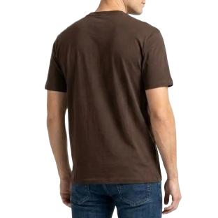 Braunes Herren-T-Shirt von Calvin Klein Jeans, verpackt Ansicht 0