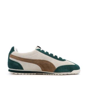 Baskets Vert/Beige Homme Puma Arizona Suede vue 0