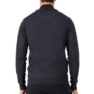 Men’s Navy Zip-Up Sweatshirt by Teddy Smith Martyn Photo of the Espace des Marques %store% store - view of %key%