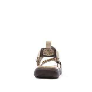 Sandals Brown Men Hey Dude Carson Photo of the Espace des Marques %store% store - view of %key%