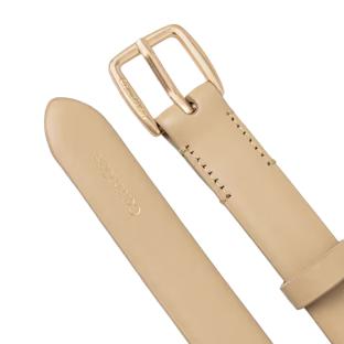 Beiger Gürtel für Damen von Calvin Klein Jeans – Essential Buckle Ansicht 0