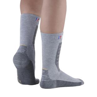 X1 Paire de Chaussettes Gris Mixte Monnet Trek Perf vue 0