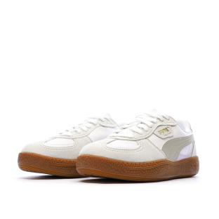 Puma Palermo Women's White/Beige Sneakers Photo of the Espace des Marques %store% store - view of %key%