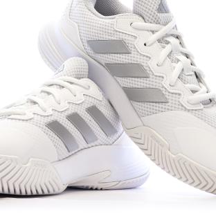 Weiße Damen Adidas Gamecourt 2 W Tennisschuhe Ansicht 0