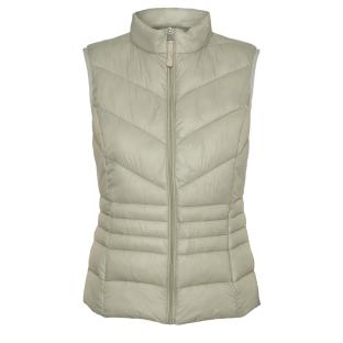 Women's Beige Sleeveless Coat Vero Moda Sorayasiv Photo of the Espace des Marques %store% store - view of %key%