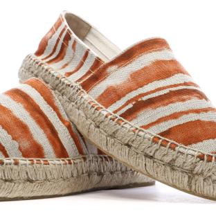 Women’s Orange/Beige Espadrilles – Pare Gabia Anaia Photo of the Espace des Marques %store% store - view of %key%