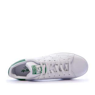 Baskets Stan Smith Blanches/Vertes Mixte Adidas M20324 vue 0