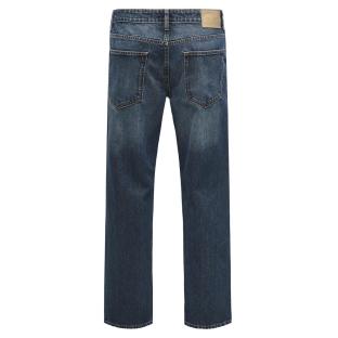 Dunkelblaue Straight-Fit-Jeans für Herren von Only & Sons Edge 2103 Ansicht 0