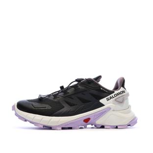 Zapatillas de senderismo negras para mujer Salomon Exeo Mid ver 0