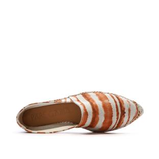 Women’s Beige/Orange Tie-Dye Espadrilles by Pare Gabia Anaia Photo of the Espace des Marques %store% store - view of %key%