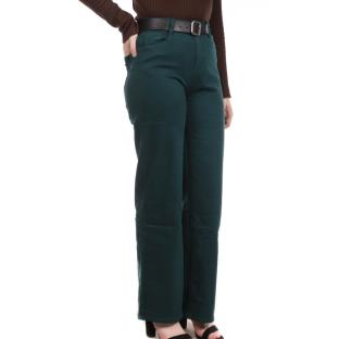 Jeans Droit Vert femme My Tinas 130 vue 0