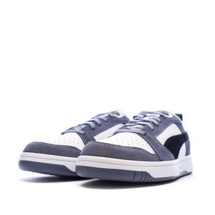 Baskets Blanches/Noires/Bleu Mixte Puma Caven 2.0 vue 0