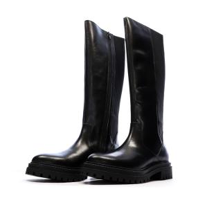 Bottes Noires Femme Geox Iridea J vue 0
