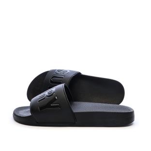 Claquettes Noir Homme Superdry Pool Slide vue 0