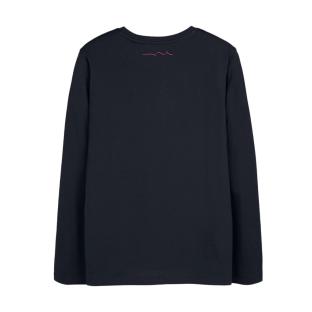 Teddy Smith Evan Boy's Black Long Sleeve T-Shirt Photo of the Espace des Marques %store% store - view of %key%