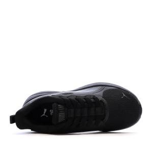 Baskets Noires Garçon Puma Soft Cosmic vue 0