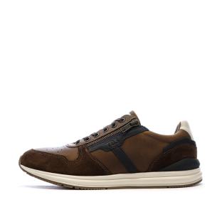 Baskets Marron Homme TBS SLIMANE vue 0