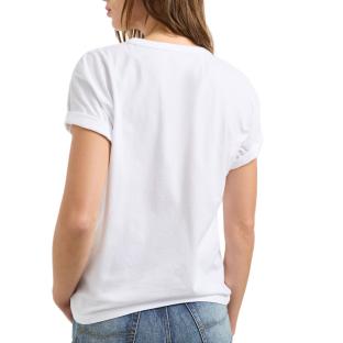 T-Shirt Blanc Femme Pepe jeans Bema vue 0