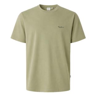 T-Shirt Vert Homme Pepe jeans Contrast Connor vue 0