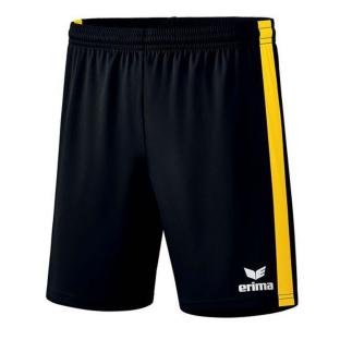 Pantalón Corto Erima Retro Star Negro/Amarillo, Hombre ver 0