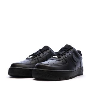 Baskets Noir Homme Nike Air Force 1 one vue 0