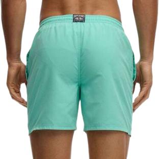 Short de bain Turquoise Superdry Essential 16 Swim vue 0