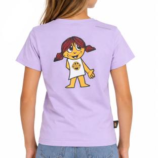T-Shirt Mauve Fille DDP Shirt vue 0