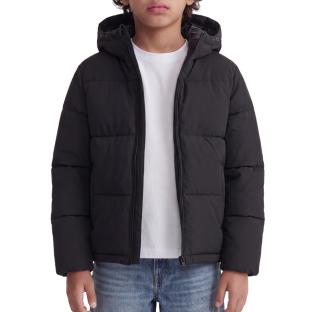 Doudoune Noire Garçon Jack & Jones Galaxy vue 0