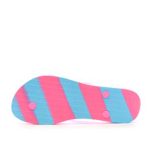 Tongs Rose/Turquoise Femme Havaianas Infrad vue 0