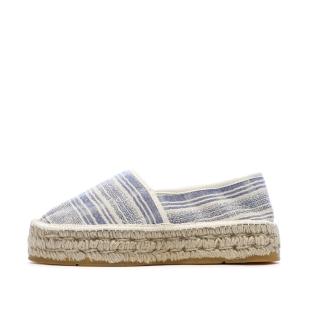 White/Blue Women’s Espadrilles by Pare Gabia Aduna Photo of the Espace des Marques %store% store - view of %key%