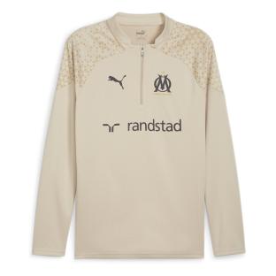 OM Sweat 1/4 zip Beige Man Puma 2023/2024 Photo of the Espace des Marques %store% store - view of %key%