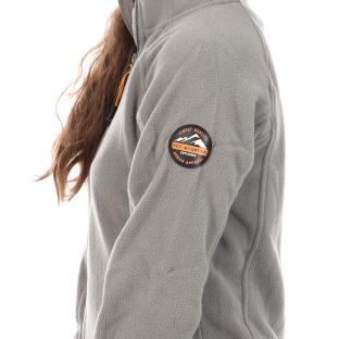 Sweat Polaire Gris Femme Best Mountain Victoria vue 0