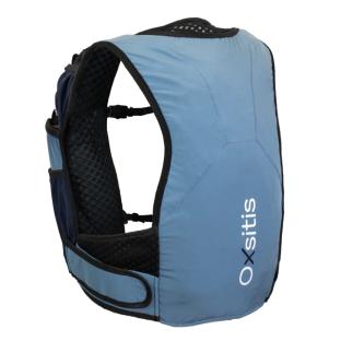 Mochila de hidratación para correr azul para adultos Gravity 10 ver 0