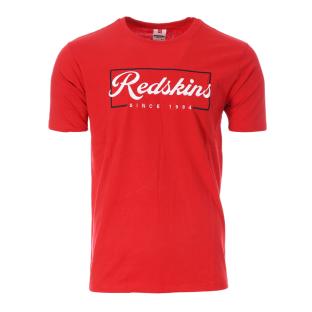 Redskins Männer Rot T-Shirt TS6074 Ansicht 0