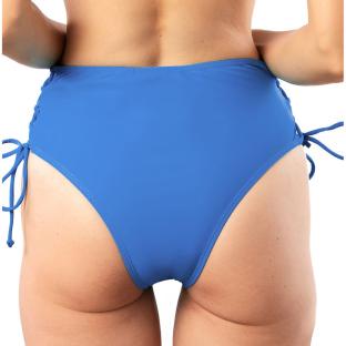 Bas de Bikini Bleu Roi Femme Sun project Tanga Haut vue 0