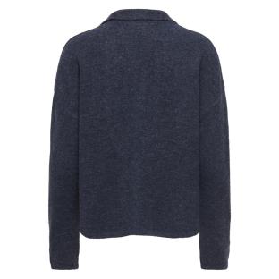 Pull Marine Foncé Femme JDY Elanora vue 0