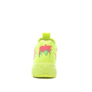 Chaussures de Basketball Jaune/Rose Puma Mb.04 1love vue 0