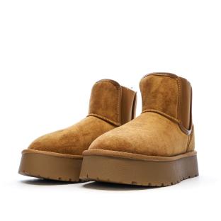 Boots Camel Femme Xti Ladies Ankle vue 0