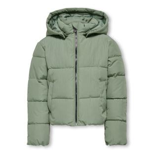 Doudoune Verte Fille Kids ONLY Dolly vue 0