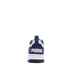 Baskets Marine/Blanc Garçon Rebound Low vue 0