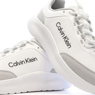 Baskets Blanches/Gris Homme Calvin Klein Jeans Light Eva vue 0