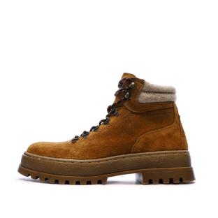 Pepe jeans Lincoln Hiking brown boots Photo of the Espace des Marques %store% store - view of %key%