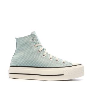 Turquoise Converse Women's Chuck Taylor All Star Lift Infinity Sneakers Photo of the Espace des Marques %store% store - view of %key%