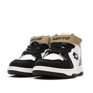 Baskets Kaki/Noir Garçon Lotto Ravenne vue 0